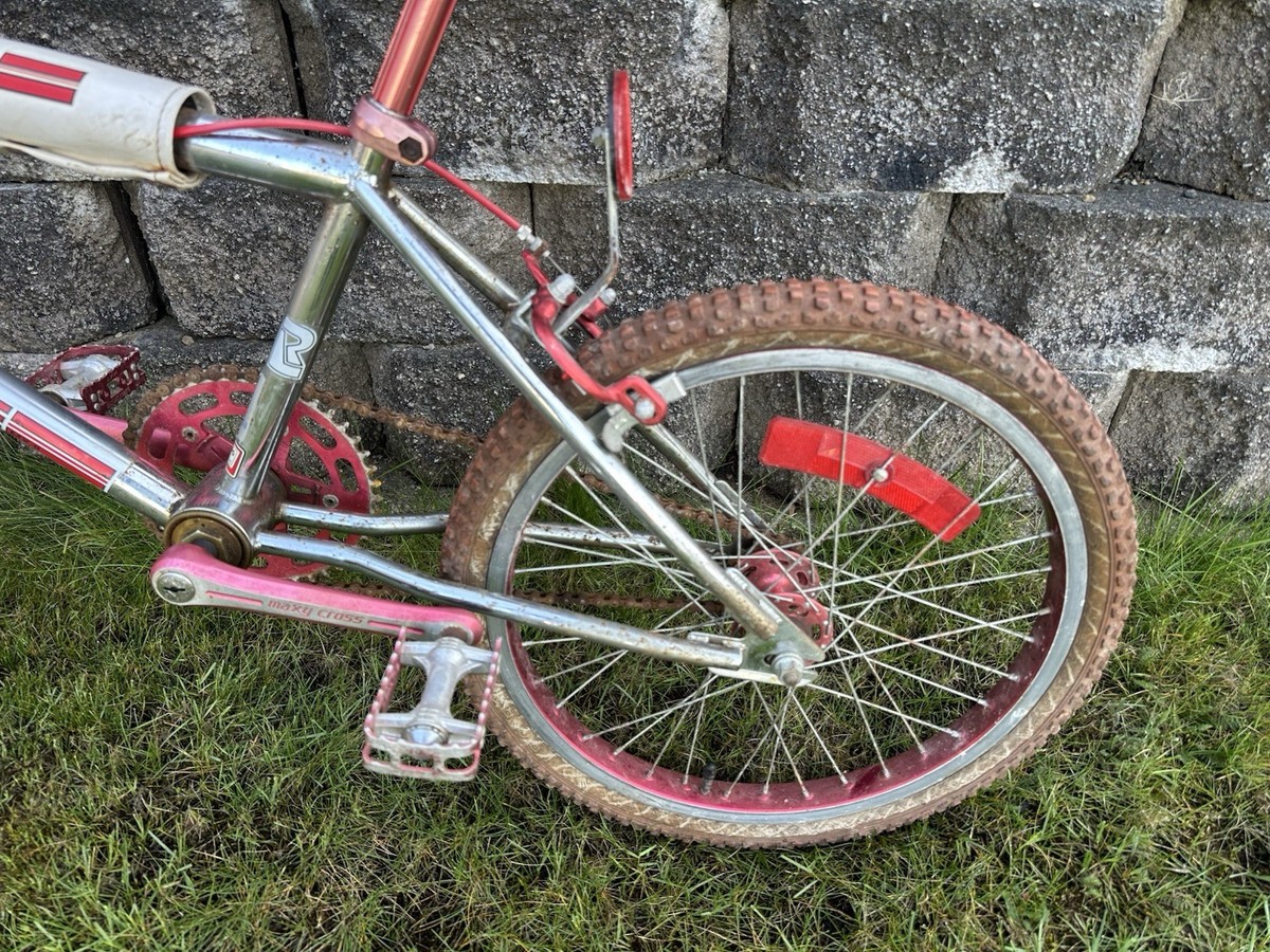 Rare Vintage 1981 Redline MXII BMX Racing 20” Bicycle Chrome Japan