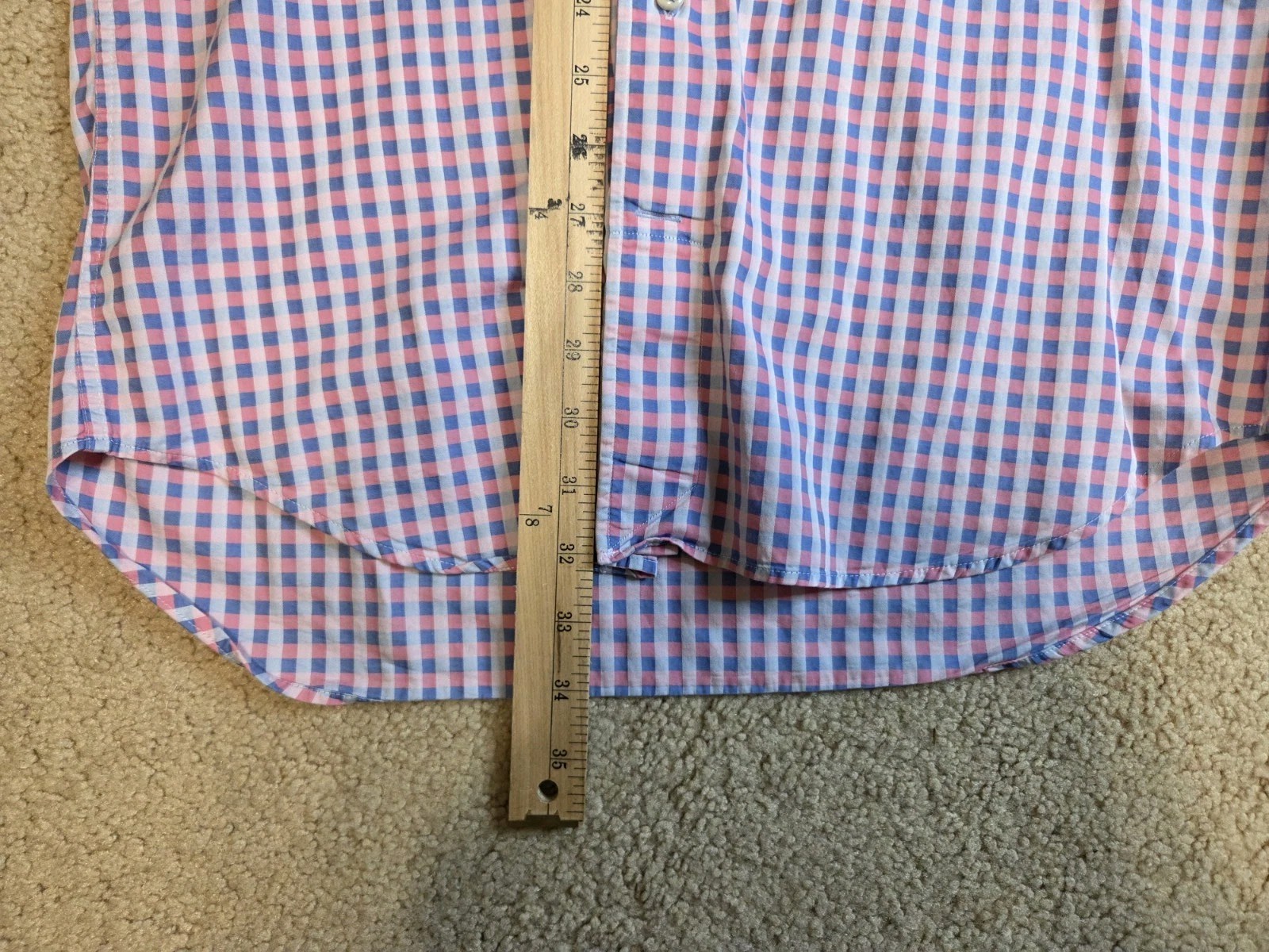 Peter Millar Pink Button Down Collared Shirt Men'… - image 6
