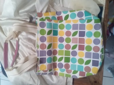 Biolage Makeup Bag Womens  Tote,Purse Handbag Multi Color 12''Tall