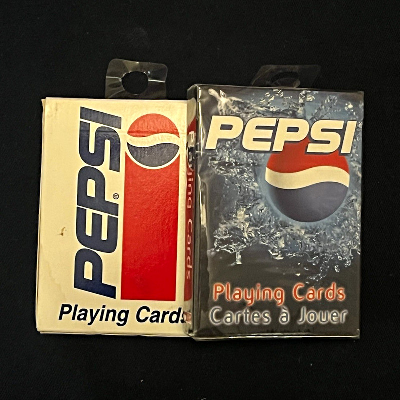 Pepsi Advertising Playing Cards Deck in Box Multicolor Soda Theme Collectible