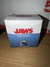 Jaws Loot Crate Exclusive Kitchen Drain Stopper Cover Blue new