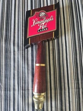 VINTAGE LEINENKUGEL'S RED LAGER BEER TAP HANDLE KNOB (USED)