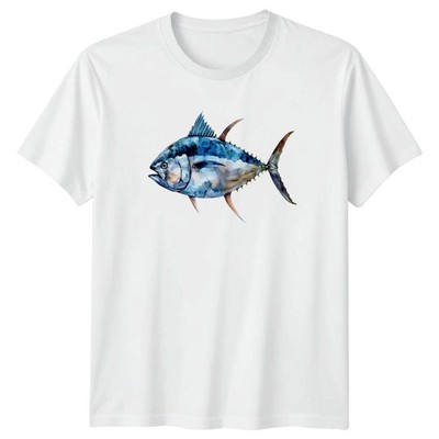 Thunfisch Fisch T-Shirt Meer Wildtiere Geschenk für Sie und Ihn