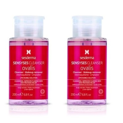 2 pack Sesderma Sensyses ovalis Cleansing Lotion face and eyes 200 ml