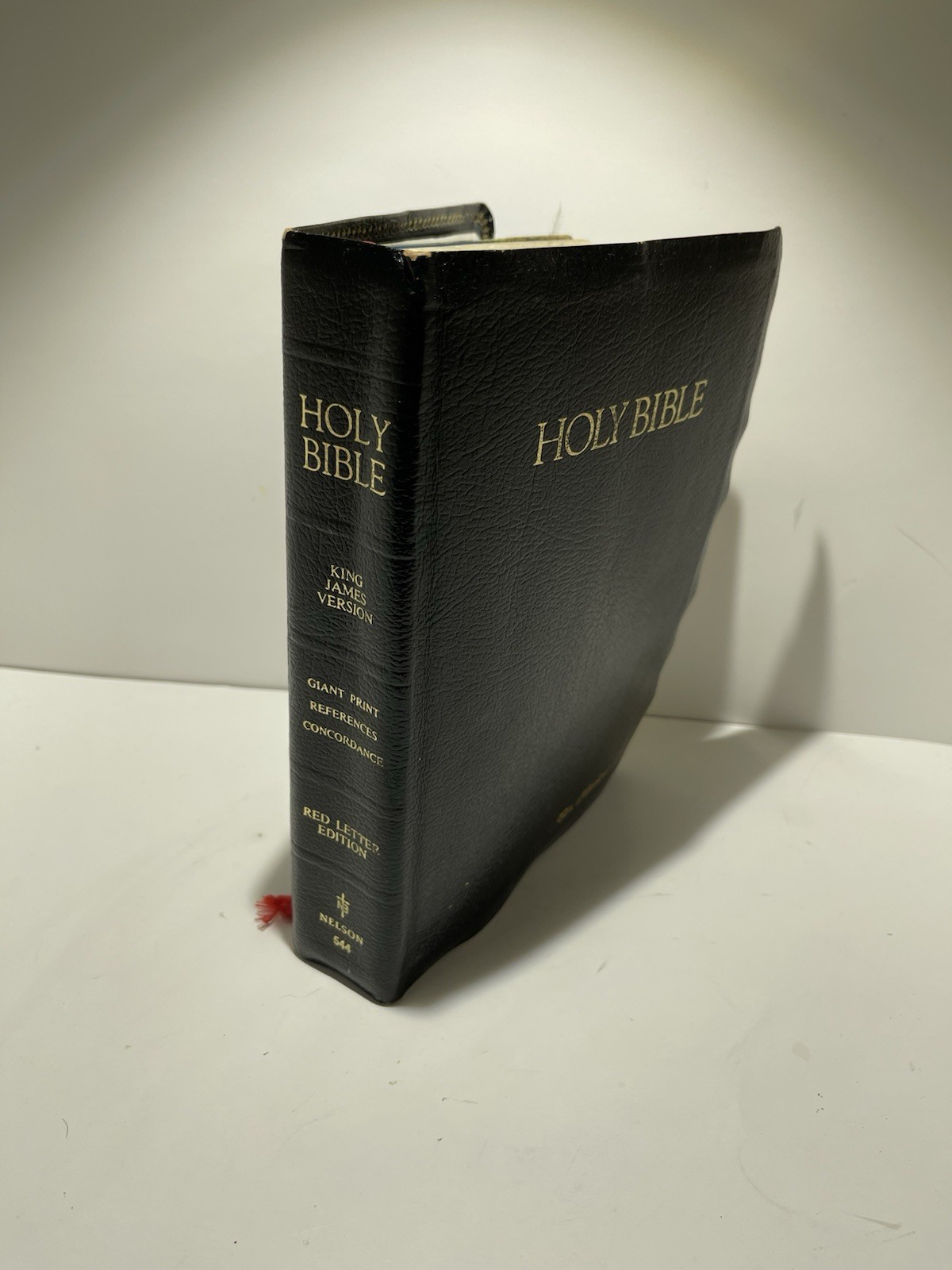 Holy Bible KJV Giant Print References Concordance Red Letter Edition Nelson 544