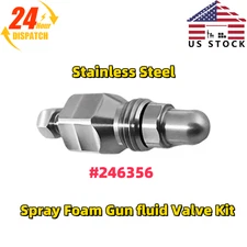 Spray Foam Gun fluid Valve Kit For Fusion Air Purge AP Spray Gun 246356