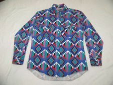 Men's Vintage Wrangler LS Button Front Shirt - Size 16 - 34 - Cowboy Cut