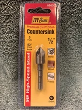 Countersink Bit 1/2" M2 High Speed Steel    by IVY Classic (09050)