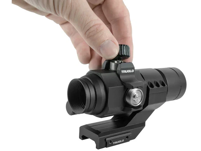 TRUGLO Ignite Red Dot Sight 1x 30mm 2 MOA Dot with Weaver-Style Base # TG8335BN - Image 3 of 4