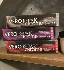 Joico Vero K-Pak Chrome Demi Permanent Cream Hair Color, 2 fl. oz (Choose yours)