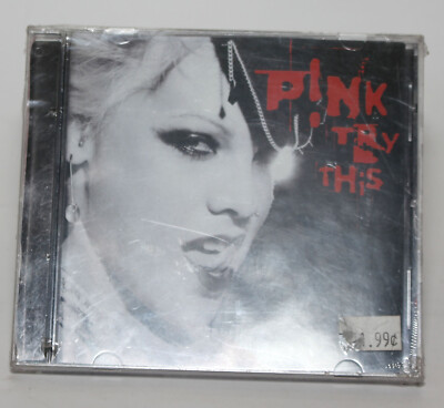 Sealed NEW  Pink - TRY THIS - Music CD  Album Arista Records 2003
