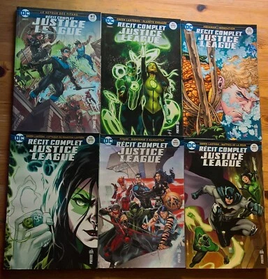 Lot JUSTICE LEAGUE 1 à 6 + Récit complet 1 et 2 - Urban comics DC 2017 - Photo 1/4