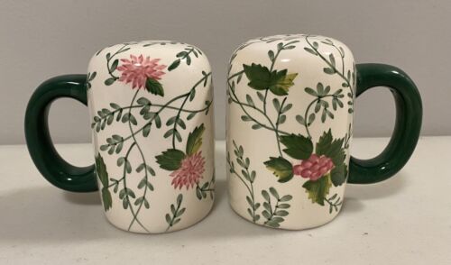Waverly Garden Room Salt & Pepper Shakers Floral Flowers - Picture 1 of 5