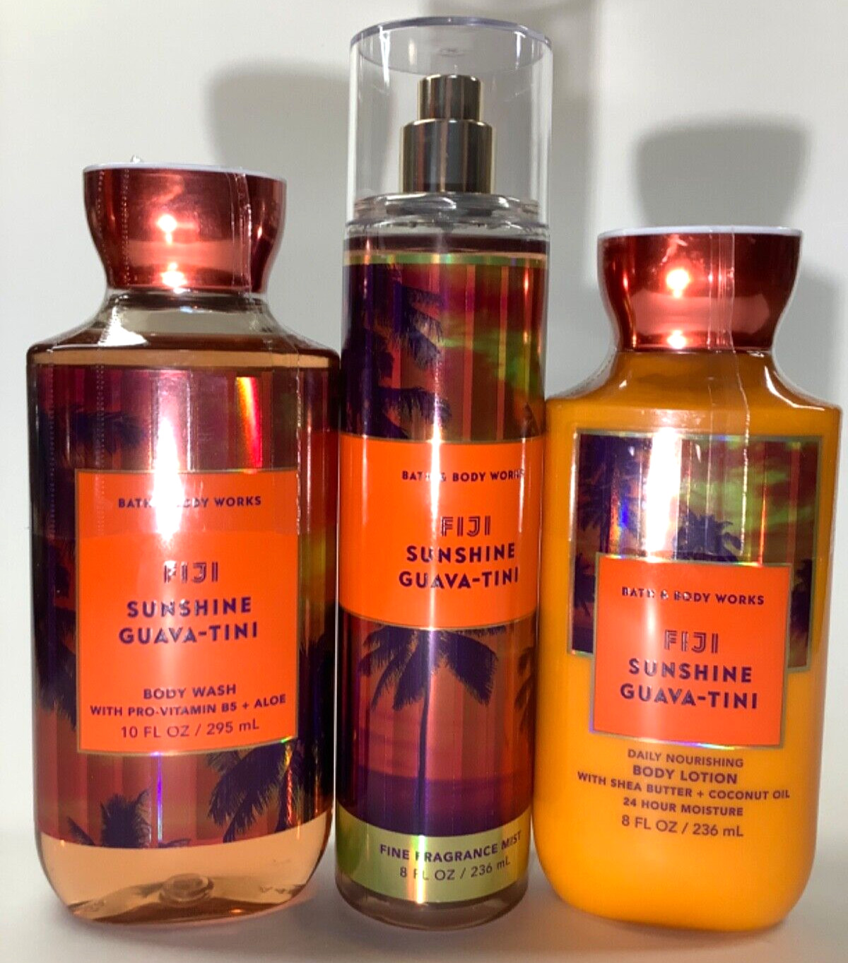 Bath & Body Works Fiji Sunshine Guava-Tini Fine Mist Body + 