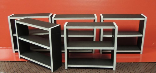 10 accesorios de tienda de garaje más una estantería para diorama escala 1:18 | eBay