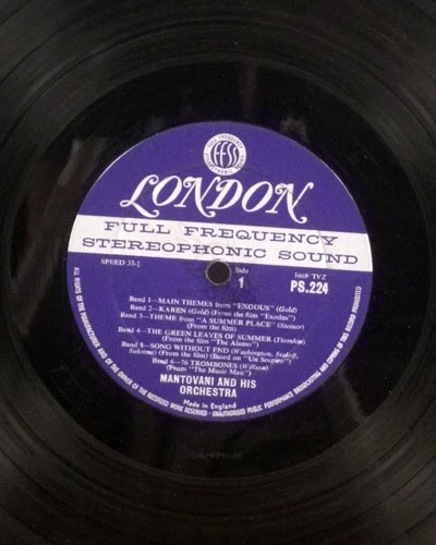 exodus LP UK ffss london blueback soundtrack OST audiophile DG EX - Image 3 of 3