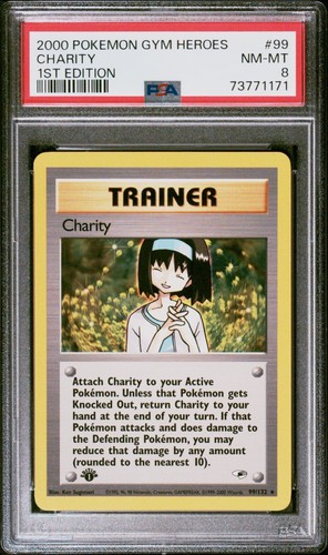 Charity (1st Edition) graded PSA 8 for sale on eBay