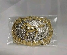 Fashion Vintage Style Western Gold Running Horse Belt Buckle
