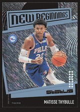 2019-20 Panini Status #14 Matisse Thybulle New Beginnings