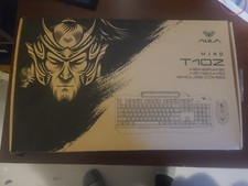 AULA wired Keyboard, T102 104 Key Gaming Keyboard and Mouse with RGB - NEW