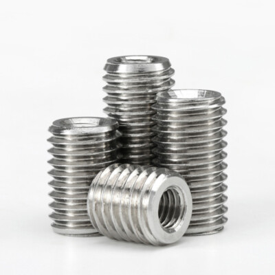 M8-M12 Gewinde Adapter Reduzierung Reduzier-Adapter ID Edelstahl A2 DE