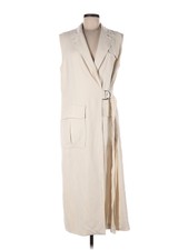 Marina Moscone Women Ivory Vest M