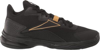 Reebok More Buckets Basketball Shoe 'Black/ White/ Brass'