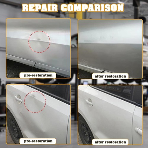 PDR 10Pcs Car Push Puller Rods Dent Removal Paintless Tools Repair Hammer kit US - Bild 5 von 21
