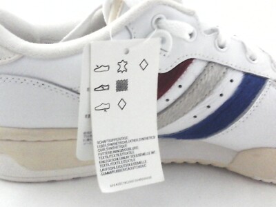 adidas Rivalry Low Pony Hair White Cream Red Blue Shoes EE4961 Men’s Size 10.5 adidas Rivalry Low White Red Blue EE4961 Release Date  main image 3