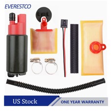 New offset Inlet In-Tank Fuel Pump W/ Install Kit