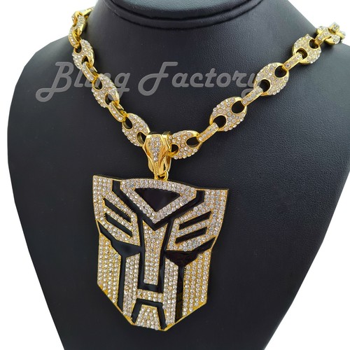 Iced Gucci Choker Chain Necklace | eBay