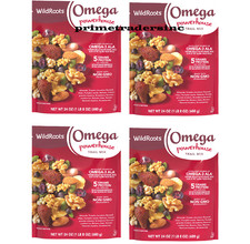 4 Pack - WildRoots Omega Powerhouse Trail Mix, 24 oz. 10.62 per gallon