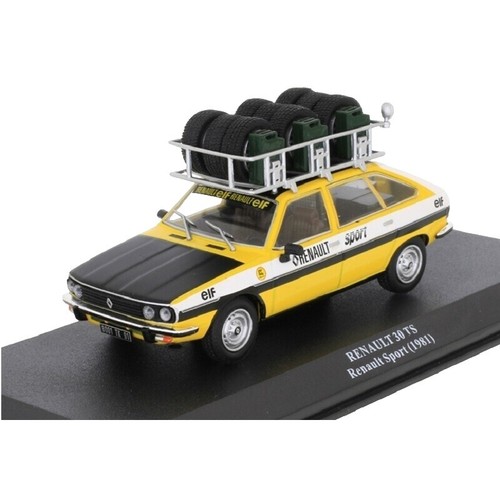 Modèle IXO 1/43 Renault 5 Turbo Rallye 1981 – N°12 Bruno Joseph Sevelinge – Neuf
