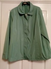 Bm Size Xl Ladies Mint Green  Lightweight Jacket