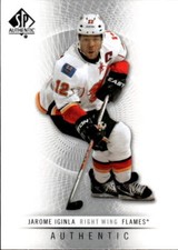 2012-13 SP Authentic Jarome Iginla #138 Calgary Flames