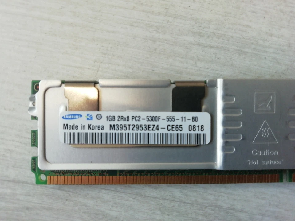 DDR2-677 2RX8 Samsung M395T2953EZ4-CE65 4GB (4 modules) - Image 4 of 4