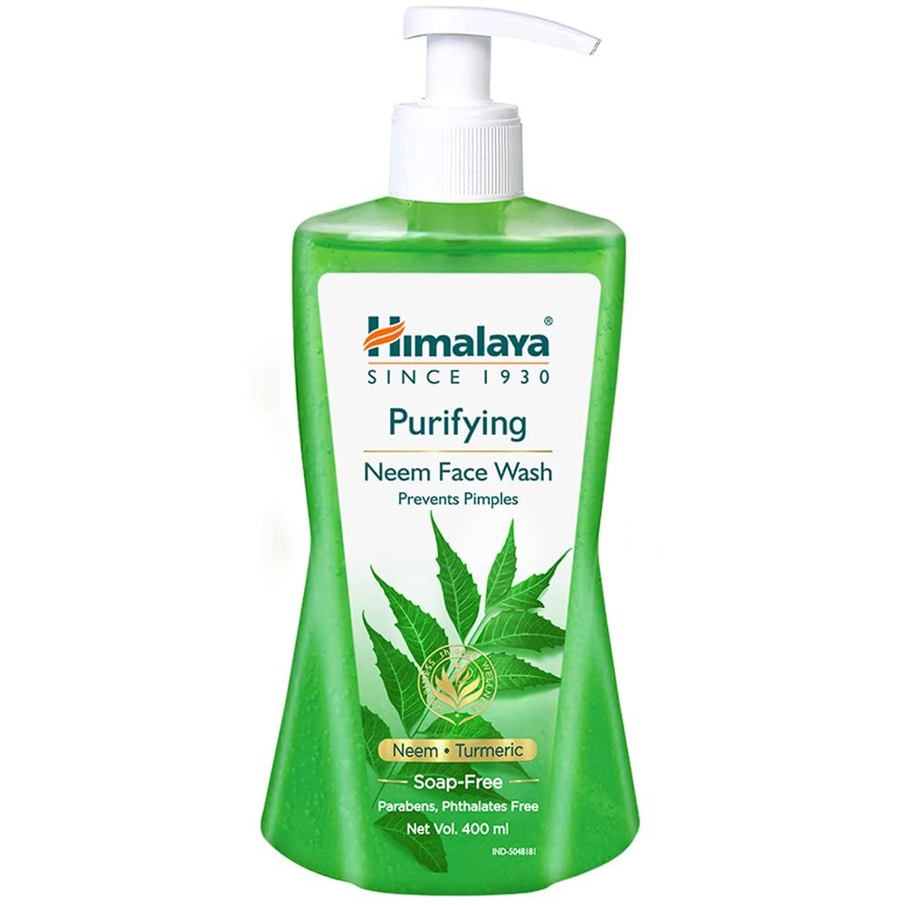 Jabón facial purificador de neem del Himalaya, 400 ml