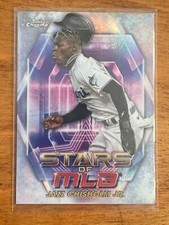 2023 Topps Chrome Stars of the MLB Jazz Chisholm Jr. #SMLBC-10 Miami Marlins