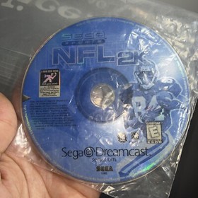 Sega Sports NFL 2K Sega Dreamcast Disc Only