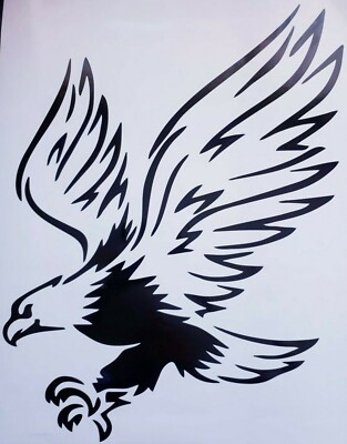 GROß 23'' Falke Adler Auto Motorhaube Seitenaufkleber Van Vinyl Grafik Abziehbild Wandbild