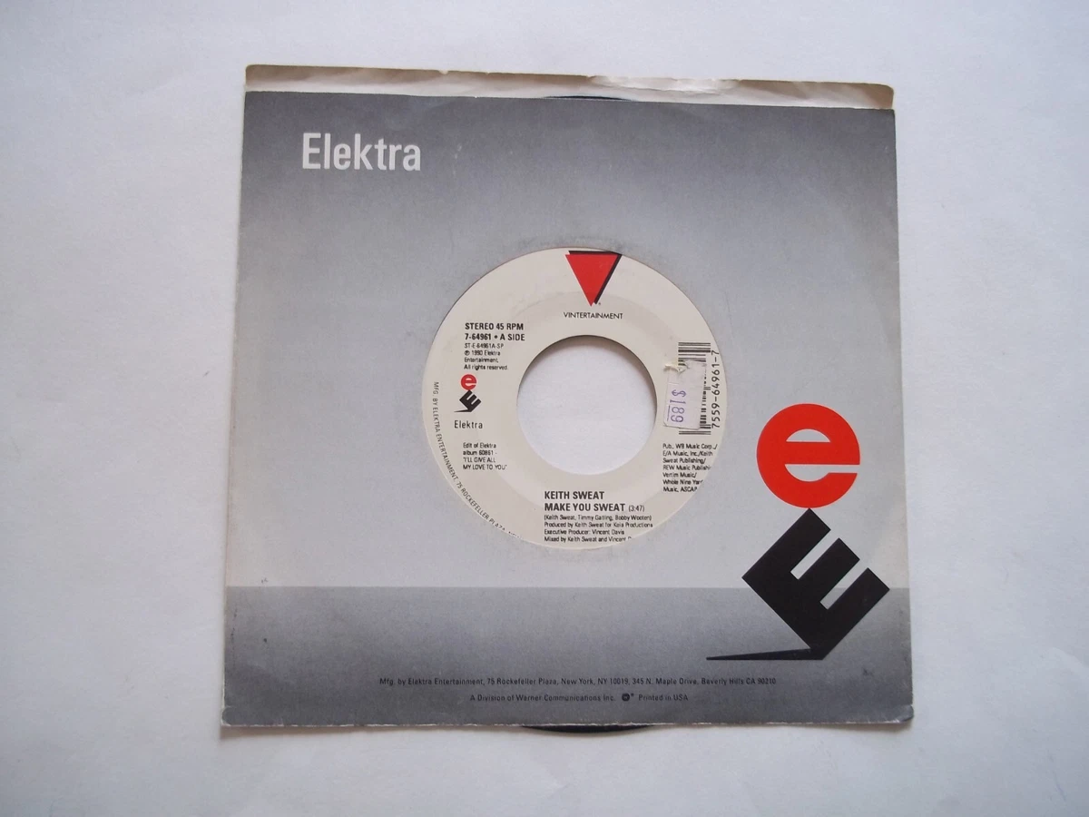Keith Sweat Vinyl Records 7