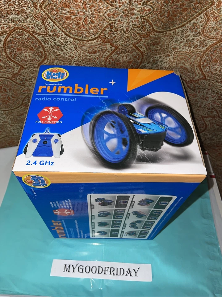 Mando a distancia Rumbler 360 acción de caída y giro, 7 funciones completas nuevo azul Foto 4 de 4