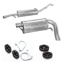 Komplett ab Kat Auspuff für 4xGummi 2xSchelle  W Sharan I 2.0i  Bj.11/95-04/2010