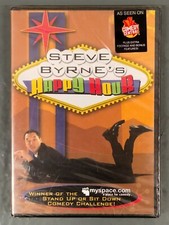 Steve Byrne - Happy Hour (DVD, 2008) Las Vegas Stand-Up Comedy SEALED NOS OOP