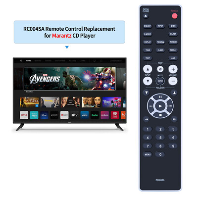 New RC004SA Remote Control For Marantz CD Player SR5004 SR1041