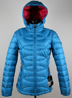 EMPORIO ARMANI EA7 Lady Down Jacket Daunenjacke Ultra Light Packbar Jacke NEU