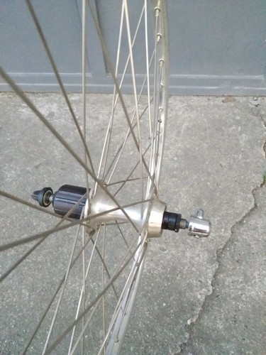 ruota posteriore corsa Road rear wheel nos miche record 24" bici bike - Picture 7 of 7
