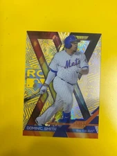 D35740  2018 Topps High Tek Autographs Green #HTDS Dominic Smith #77/99