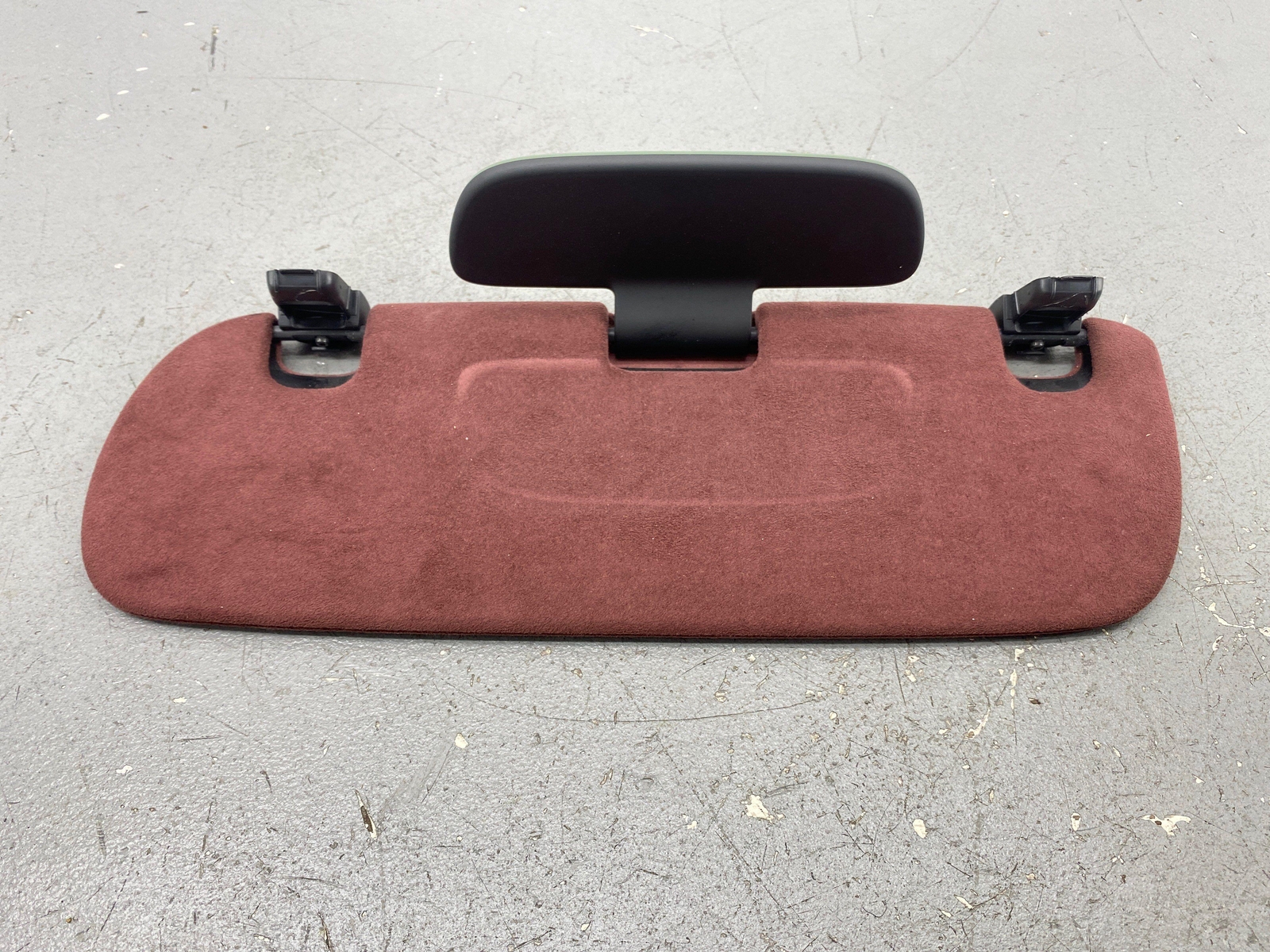 2020-2023 MCLAREN GT FRONT LEFT DRIVER OVERHEAD SUN VISOR BAROLA RED OEM 2021