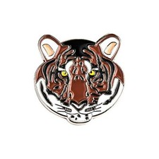Bengale Tigre Émail Pins Broche Badge / Visage Tête Conservation Cadeau Neuf /